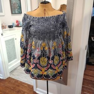 Flying Tomato off the shoulder blouse